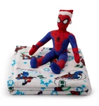 Marvel Spider Man Holiday Pillow Buddy & Throw Blanket Set By The Big One. Fixed Price $32.99.