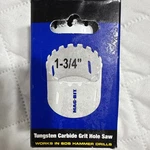 625.2816 MAG625 1-3/4-INCH Carbide Grit Hole Saw 44MM. Fixed Price $15.00.