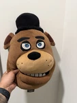 Five Nights At Freddys Fazbear Head Face Plush Pillow - Fnaf. Fixed Price $15.99.