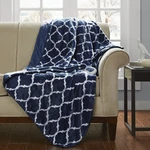 Beautyrest Heated Ogee Oversized 60X70 Electric Throw Blanket, 2 Auto Shutoff. Fixed Price $77.07.