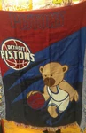 New Northwest Detroit Pistons Baby Throw Blanket 36" X 48" Sc. Fixed Price $34.99.