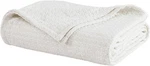 Beatrice Home Fashions Grand Hotel Lightweight Weave Blanket Full/queen-ivory. Fixed Price $89.99.