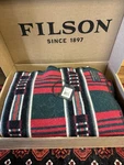 Filson Lodge Wool Blanket. Fixed Price $185.00.