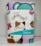 Squishmallows Super Soft Micro Raschel Throw Blanket 46 X60. Fixed Price $24.99.