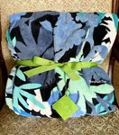 Vera Bradley Plush Throw Blanket Camofloral Blue Green Black Rare Nwt New. Fixed Price $129.50.