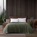 Eddie Bauer - Twin Size Blanket, 100% Soft Cotton Bedding With Waffle Weave Text. Fixed Price $67.61.