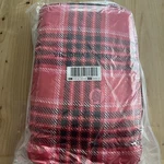 Victorias Secret Plush Sherpa Cozy Fleece Throw Blanket Red Plaid Holiday 2024. Fixed Price $19.99.