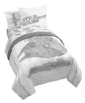 Jay Franco Star Wars Falcon Schematics 5 Piece Twin Size Bed Set. Fixed Price $51.00.