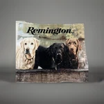 Vintage Remington Throw Blanket 3 Labrador Dogs Hunting 50X60. Fixed Price $30.00.