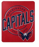 New Nhl Washington Capitals Large Soft Fleece Throw Blanket 50" X 60". Fixed Price $26.95.