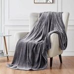 Walensee Fleece Blanket Twin 60X80 Dark Grey Plush Throw Microfiber Lightweight. Fixed Price $32.28.