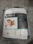 Beautyrest Microlight Blue Reversible Luxury Heated Throw 60" 70". Fixed Price $29.69.