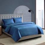 North Home Cotton 3-PIECE Duvet Cover Set Queen Blue. Fixed Price $233.99.