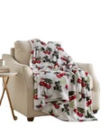 Member's Mark Holiday Wagons Soft & Luxurious Reversible Throw Blanket 60X70. Fixed Price $39.99.