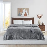 Beautyrest Heated Microlight To Berber Blanket King - Gray. Fixed Price $69.00.