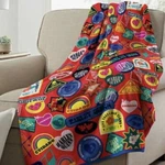 Dc Comics Harley Quinn The Suicide Squad Super Plush Throw Blanket 46IN X 60IN. Fixed Price $16.99.