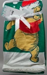 Disney Christmas Soft Green & White Winne The Pooh Baby Blanket 30X40 Nwt. Fixed Price $34.99.