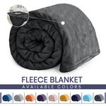 Soft Fleece Premium Throw Warm Plush Blankets For Couch Bed Sofa Queen. Fixed Price $13.99.