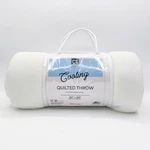 Amy Miller Comfortlab Cooling Quilted Throw Blanket 50X60 White Polyester Nylon. Fixed Price $40.70.