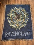 Harry Potter Ravenclaw Crest Woven Tapestry Throw Blanket, 48 X 60 Inches. Fixed Price $29.00.