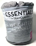 Essentials By Tranquility Weighted Blanket 48 In X 72 12 Lb Gray. Fixed Price $22.47.