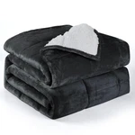 Alomidds Weighted Blanket Queen Size 15LBS 60X80 Inches Soft Plush Fleece Throw. Fixed Price $56.29.