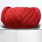 Arm Knitting Yarn Chunky Braided Knot Throw Blanket Diy Cotton Bulky Red 1.1LB. Fixed Price $41.68.