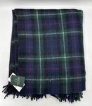 Clans Scotland Highland Wool Blend Tartan Blanket Throw Mackenzie Green Nwt 68 X. Fixed Price $64.99.