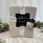 Wamsutta Dream Zone Cotton Cozy Textured Blanket Beige Full Queen New Rare. Fixed Price $109.99.
