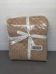 E1 Dennis Basso Home Faux Fur Throw Blanket Camel Color 60 50 PT6. Fixed Price $58.99.