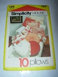 Crafts Uncut Simplicity 129 Sewing Pattern 10 Throw Couch Pillows Home Bed Decor. Fixed Price $6.64.