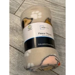Mainstays Fleece Throw 50X60 Tan City Dogs Puppy Blanket Nwt Cabin. Fixed Price $16.04.