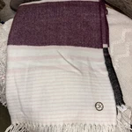 Calvin Klein Double Wide Fringed Blanket Scarf Nwt Very Soft. Fixed Price $33.00.