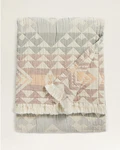 Pendleton Organic Cotton Fringe Throw Blanket Southwest Quilted 54X66" New. Fixed Price $45.00.