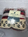 Pavilia 50"X60" Holiday Premium Plush Throw Blanket In Sealed Package New. Fixed Price $14.88.