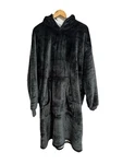 Three Poodle Warm Wearable Blanket Hoodie Oversized Sherpa Fleece Or Women. Fixed Price $29.99.