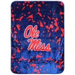 College Covers Mississippi Rebels Throw Blanket/bedspread 63 In X 86. Fixed Price $49.41.