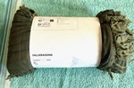 Ikea Vallkrassing Fringe Hem Throw Blanket. Cotton 59" X 79 Dark Green. New.. Fixed Price $34.99.