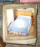Polyester Blanket Full/twin 72X90. Ivory Color W/satin Trim. Home Essentials.. Fixed Price $22.00.