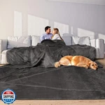 Edenleaf Oversized Blanket 120X120 Inches, Giant Huge Companion. Fixed Price $55.99.