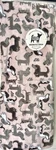 Berkshire Dachshund Pink, Dapple, Long Haired Piebald Plush Throw Blanket Nwt. Fixed Price $38.50.
