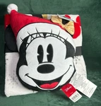 Disney Minnie Mouse Pillow Throw Blanket Set Travel Plush Nogging Brand. Fixed Price $10.46.