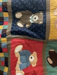 New American Pacific Antique Bear Collection Handcrafted 50 X 60 Quilted Throw. Fixed Price $39.99.