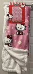 Hello Kitty By Sanrio Daisy Pink Sherpa White Backed Throw Blanket 46X60 New. Fixed Price $28.99.