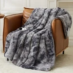 Homemate Heated Blanket Electric Throw - Heating 50"X60", 01 Grey. Fixed Price $78.98.