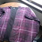 Cuddl Duds Black Plaid Fleece Wrap Blanket Poncho S/m Soft Plush Cozy Lounge. Fixed Price $15.99.