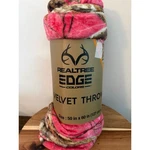 Realtree Edge Pink Camo 50 X 60 Velvet Throw Blanket New. Fixed Price $28.00.