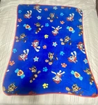 Paw Patrol Blue Plush Toddler Throw Blanket Nickelodeon Security 38X49 Clean. Fixed Price $32.00.