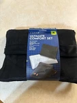 Lewis N. Clark Be Well 4 Piece Ultimate Comfort Set Travel Blanket Mask Pillow. Fixed Price $11.19.