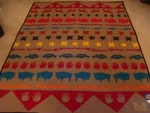 Nib Vintage Pendleton Beaver State Rare Medicine Keeper Wool Blanket 64" X 80". Fixed Price $650.00.